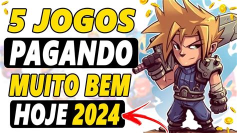 5 JOGOS PAGANDO BEM HOJE Veja COMO GANHAR DINHEIRO Em 2024 ATUALIZADO