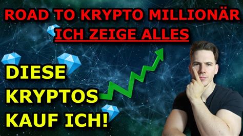 ROAD TO KRYPTO MILLIONÄR Mein Privates Kryptowährungs Portfolio