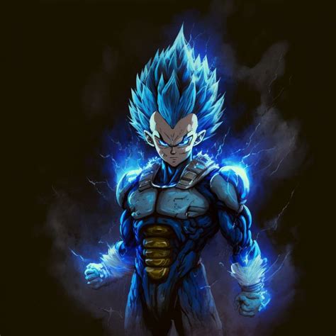 Dragon Ball Z Vegeta Artworkframed Diverse Arts Digital Art And Ai Fantasy And Mythology