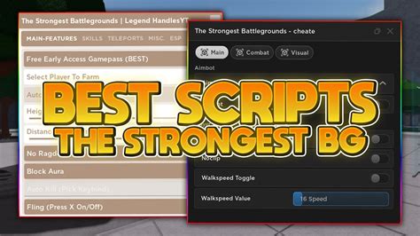 The Strongest Battlegrounds Script Hack Kill All Auto Farm More