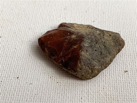 N157 Blood Red Flint Neolithic Arrow British Find Stephen