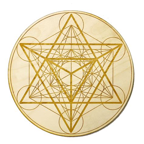 Merkaba Metatrons Cube Crystal Grid 4 Inch In 2021 Crystal Grid