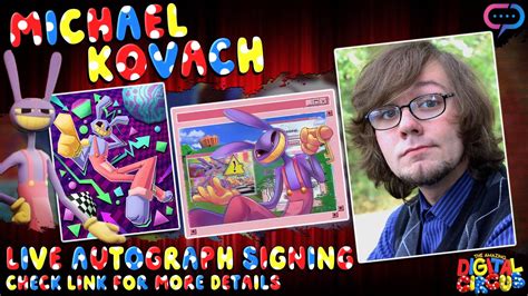 Michael Kovach The Amazing Digital Circus Q A And Autographs 01 27