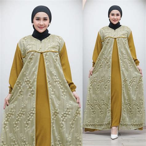 Jual DISKON GAMIS LEBARAN CRINKLE ROMPI MIX BROKAT SUPER DUPER MEWAH