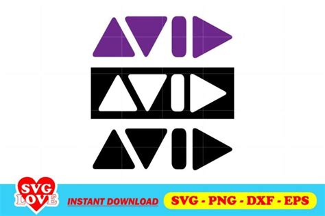 Avid Logo Svg Gravectory