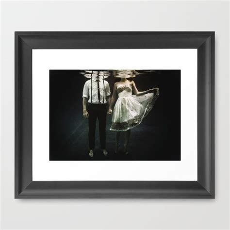 abyss of the disheartened : IV Framed Art Print by Heather Landis | Society6 | Framed art prints ...