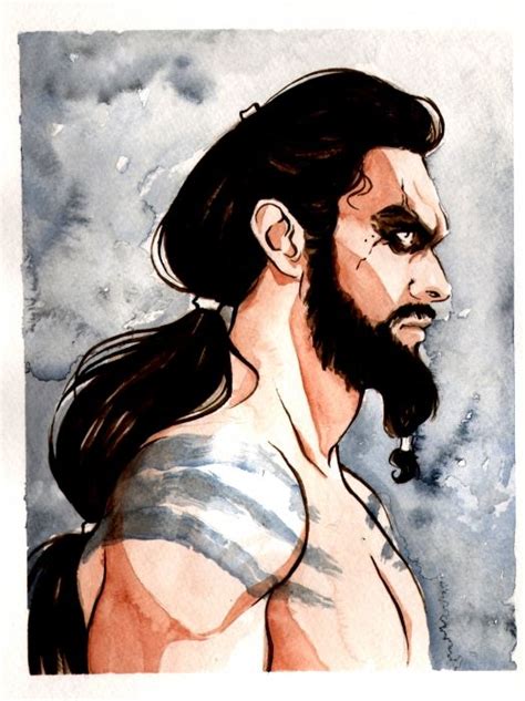 Khal Drogo Game Of Thrones Art Game Of Thrones Artwork Game Of Thrones