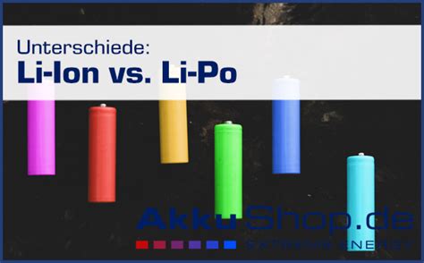 Lithium Ionen Vs Lithium Polymer Akkushop