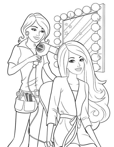 Coloriage Barbie Life In The Dreamhouse Des Milliers De Coloriage