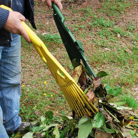 Râteau télescopique ramasse feuilles Outils de jardin GARDIREX