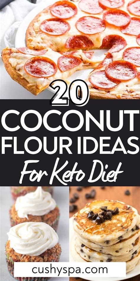 20 Delicious Ketogenic Coconut Flour Recipes Coconut Flour Recipes Delicious Low Carb Recipes