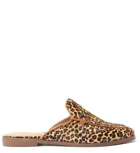 Mule Animal Print Pelo Bridão Onça Arezzo