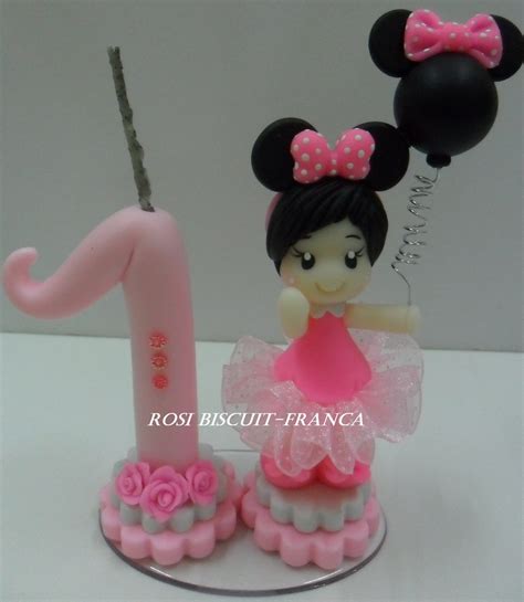 Vela Minnie Pronta Entrega Elo Produtos Especiais