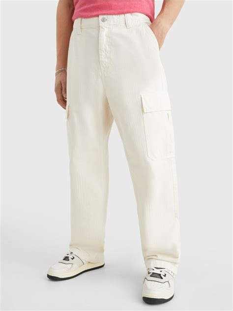 Aiden Baggy Cargo Trousers Tommy Hilfiger