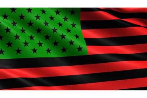 African American Flag Graphic By Bourjart20 · Creative Fabrica