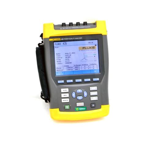 Fluke 435 Series 2 Power Quality Analyser Hire Sunbelt Rentals