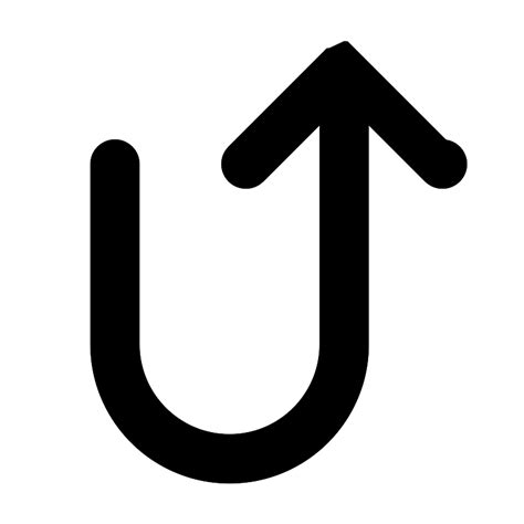 Arrow U Right Up Bold Vector Svg Icon Svg Repo
