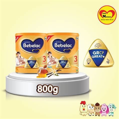 Jual Bebelac 3 Vanila Madu 800gr Toko Makmur Online Shopee Indonesia