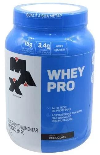 Suplemento En Polvo Max Titanium Top Whey 3w Whey Pro Max 1kg Whey