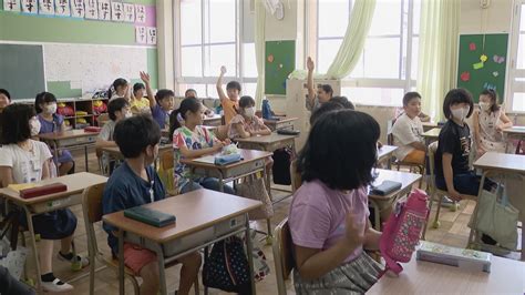 愛知県内の多くの小中学校で始業式 「思い出いっぱいの2学期にしてください」 Tbs News Dig フォトギャラリー