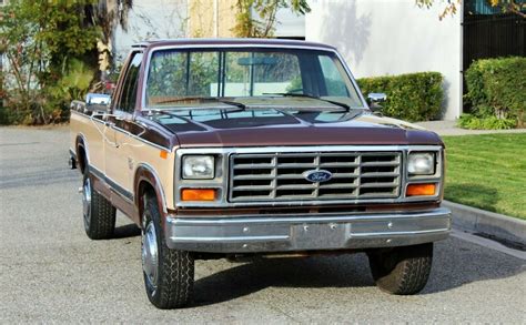 California Original 1984 Ford F 250 Xlt Diesel 100 Rust Free310259