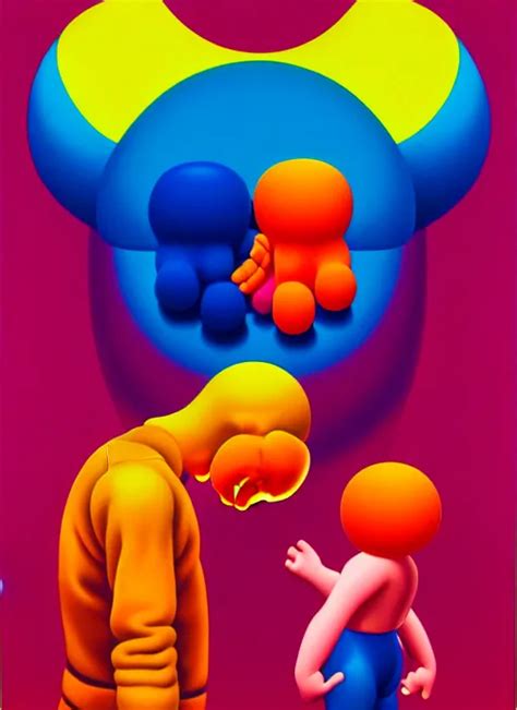 Love Hurts By Shusei Nagaoka Kaws David Rudnick Stable Diffusion