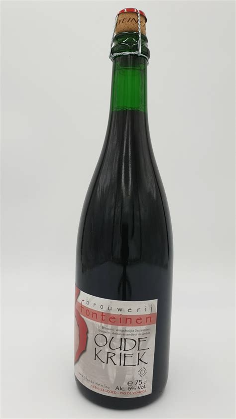 3 Fonteinen Oude Kriek Paper Label 02 11 2016 75cl