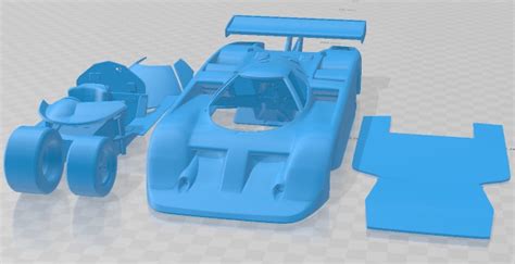 Nissan GTP ZX Turbo 1985 3D Model STL 3D Printable Shop