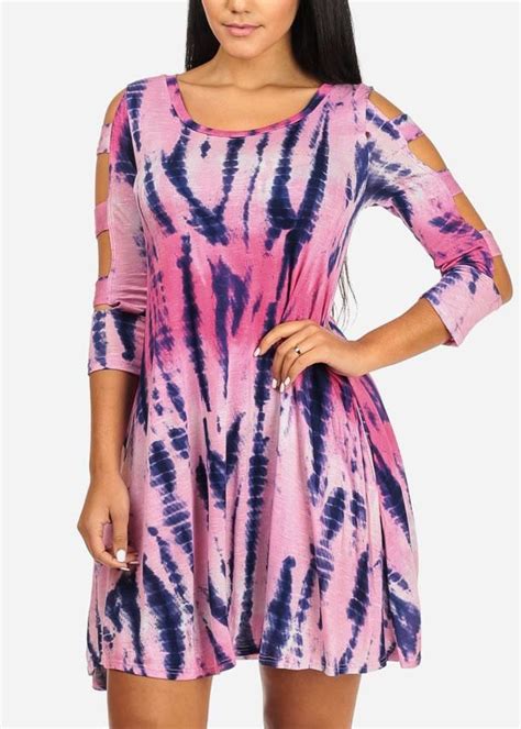 Multi Color Tie Dye Dress Tie Dye Dress Dresses Girly Dresses