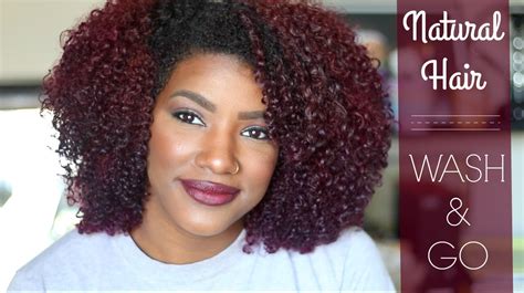 Wash And Go Series 1 Natural Hair Tutorial Youtube