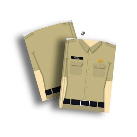 Jual Notebook Custom Nama Pns Pegawai Negeri Sipil Abdi Negara Buku