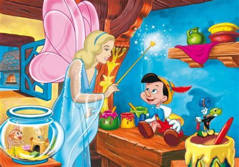 Pinocchio And The Good Fairy - Bedtimeshortstories