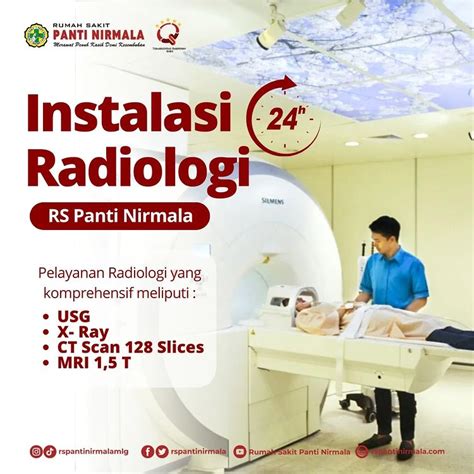 Rs Panti Nirmala Memiliki Layanan Instalasi Radiologi Rumah Sakit