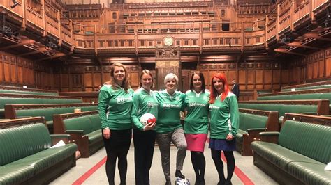 Hannah Bardell Led A Female Mps Kickabout In House Of Commons