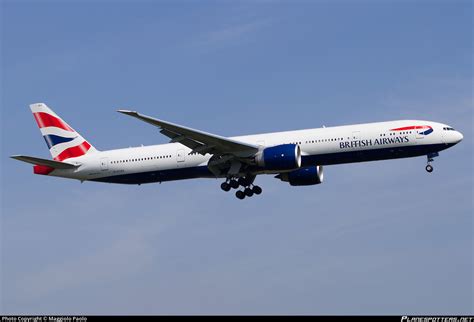 G Stba British Airways Boeing Er Photo By Maggiolo Paolo Id