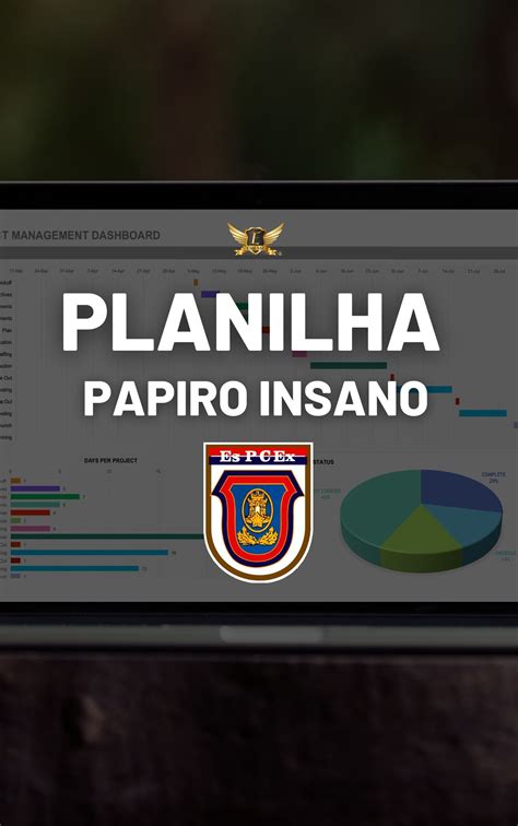 Planilha Papiro Insano Espcex Elite Mil Elite Mil Cursos