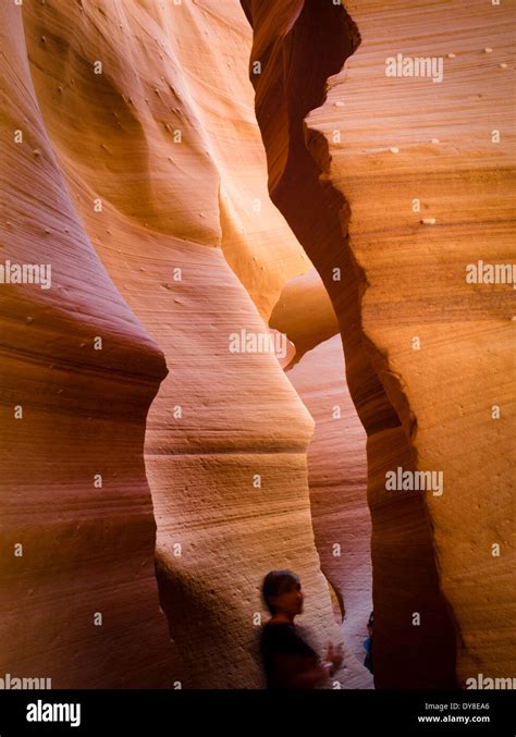 View Of Antelope Canyon A Famous Slot Canyon On The Navajo Reservation