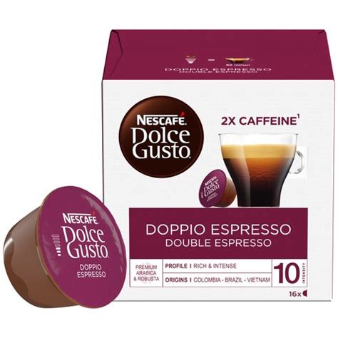 Kapsu Ki Nescafe Doppio Espresso Do Ekspresu Nescafe Dolce Gusto