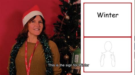Learn The Makaton Sign For Winter Youtube