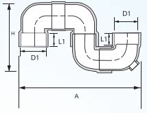 Mm Upvc Swv S Trap With I O Sirim Exact Sanifix Hardware Store