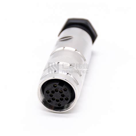 M16 Connector 14 Pin Female Cable Lug Plug Straight Field Wireable Metal Buy M16 Connector 14