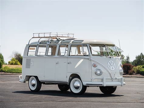 1966 Volkswagen Deluxe 21 Window Microbus Monterey 2018 RM Sotheby S