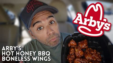 Arby S Hot Honey Bbq Boneless Wings Youtube