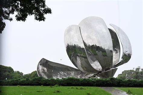 Temporal en Buenos Aires cómo quedó la estructura de la Floralis