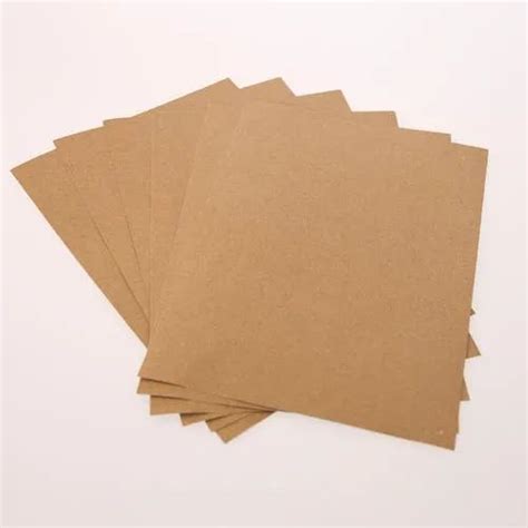 Plain Brown Kraft Liner Paper Sheet Gsm At Kilogram In New