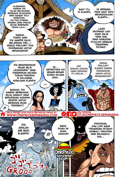 One Piece Berwarna Chapter Bahasa Indonesia One Piece Berwarna