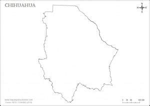 Mapa De Chihuahua Con Municipios Estado De Chihuahua M Xico Mapas Top