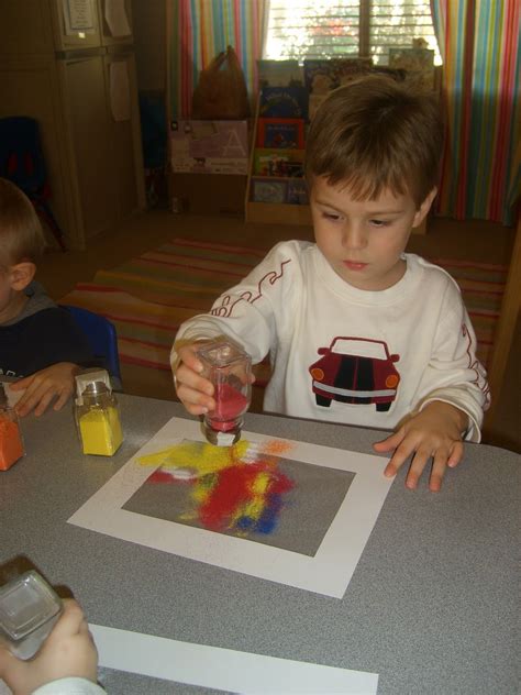 Chipman's Corner Preschool: Sand Art