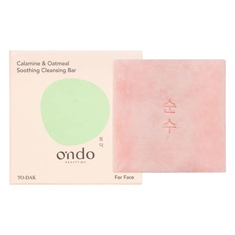 Calamine Oatmeal Soothing Cleansing Bar Ondo Beauty Miin