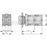 Styk Zwierny M22 K10 NO Moeller Eaton Elstat Automatyka